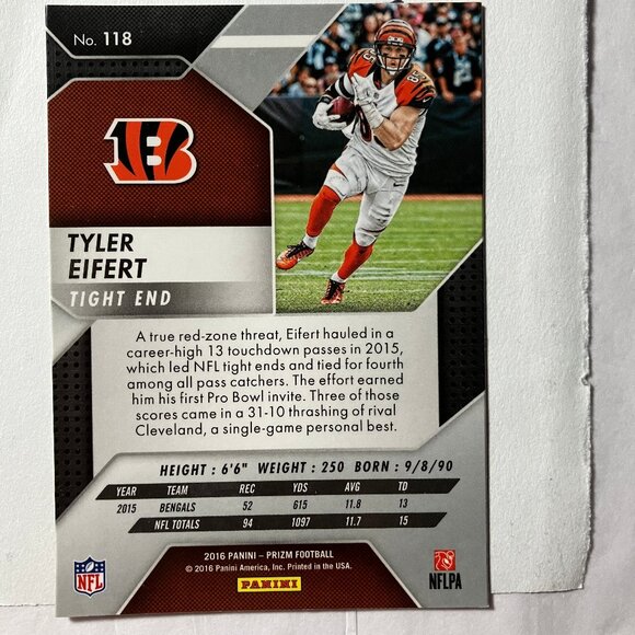 PRISTINE 2016 PANINI PRIZM NFL CINCINNATI  BENGALS SIX (6) SELECT TEAM MEMBERS - Picture 8 of 14